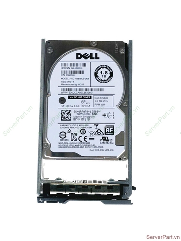 16795 Ổ cứng HDD SAS Dell 1.8TB 10K 2.5