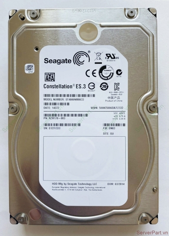 16844 Ổ cứng HDD SATA Seagate Constellation ES.3 4TB 7.2K 3.5