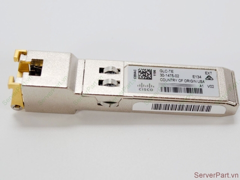 16980 Mô đun Module Cisco 1000BASE-T SFP Transceiver RJ-45 Copper GLC-TE 30-1475-01