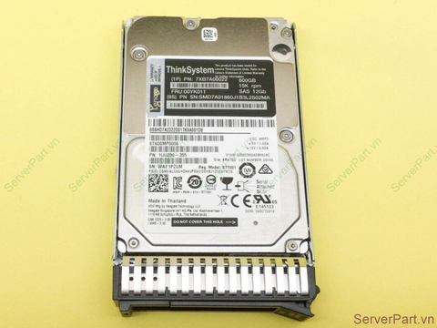 16982 Ổ cứng HDD SAS IBM Lenovo ThinkSystem 600Gb 15K 2.5