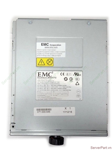 17026 Bộ nguồn PSU EMC VNX5500 VNX5700 DAE 4U VRA60 60 bay 1300w 071-000-545
