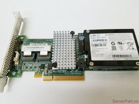 17150 Cạc Raid Card SAS Lenovo LSI9260-8i M5015 6G 2 port 8087 fru 03X3744