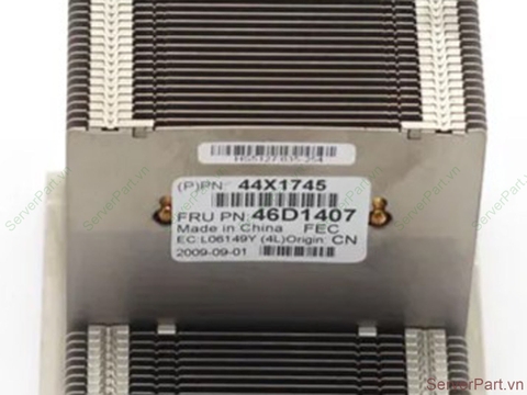 17245 Tản nhiệt Heatsink IBM X3400 X3500 M2 M3 pn 44X1745 fru 46D1407