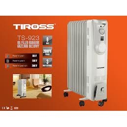 Máy sưởi dầu Tiross TS-923, 9 thanh sưởi, 2000w