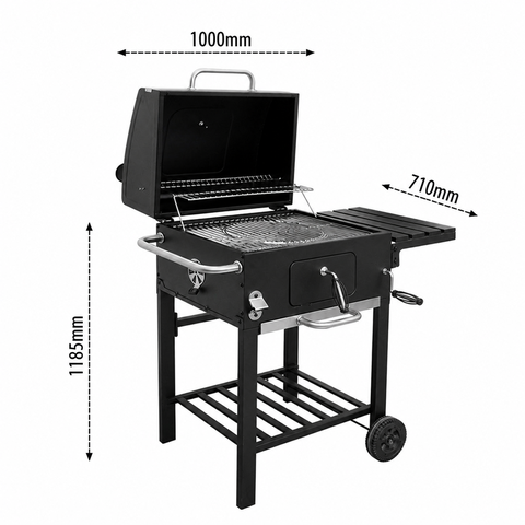 Bếp nướng than ngoài trời LM528 có moter tự quay