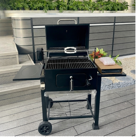Bếp nướng than hoa không khói Landmann LM210 tự quay cao cấp