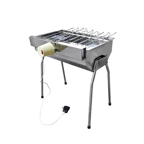 Bếp nướng than tự quay V5M - Lò nướng than hoa tự xoay