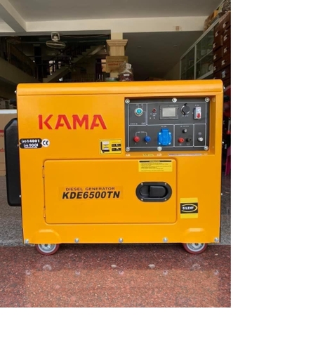Máy phát điện Kama KDE6500TN (5kw chạy dầu)