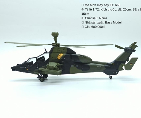Mô hình máy bay trực thăng EC 665