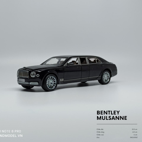 Mô hình Bentley Mulsanne 1/24