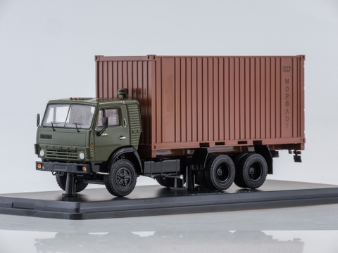 Mô hình xe KAMAZ 53212 Cont 20 feet (Đặt trước)