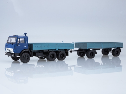 Mô hình xe KAMAZ 5320 với trailer GKB-8350 (Đặt trước)