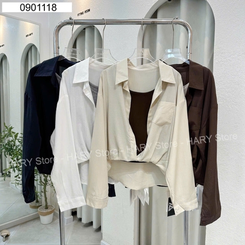ÁO SƠ MI KIỂU 7392