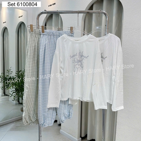 SET BỘ THUN QUẦN VẢI 393011