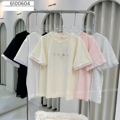 ÁO THUN MẶT CƯỜI 61 604