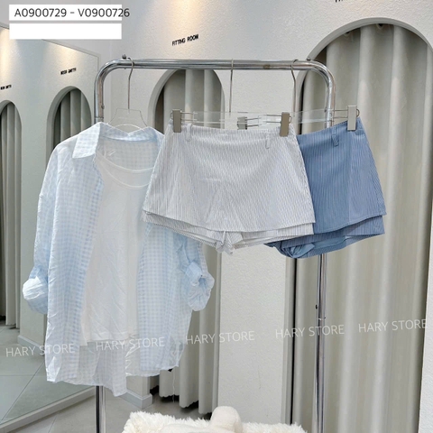 CHÂN VÁY SỌC W6590