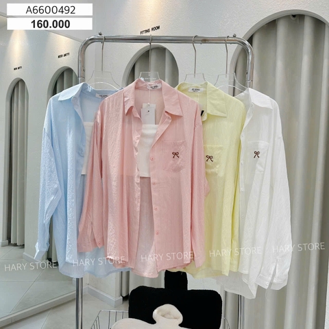 SET SƠ MI NƠ KÈM THUN 1022