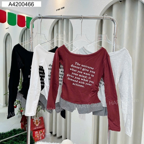 ÁO THUN WHAT YOU 42 466