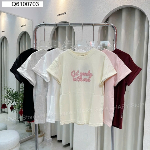 ÁO THUN GET READY 390420