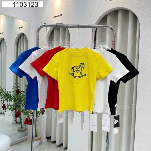 ÁO THUN THÊU MÈO 5605