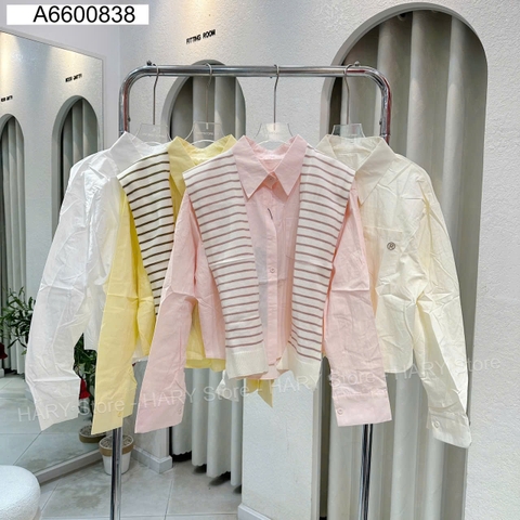 SƠ MI KÈM KHĂN SỌC 26026