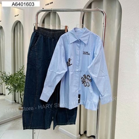 SƠ MI NGỰA THÊU 64 1603