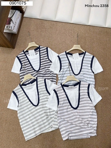 ÁO THUN SỌC 2358#