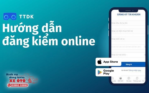 Hướng dẫn đặt lịch đăng kiểm xe ô tô online