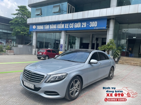 Đăng kiểm xe Mercedes S400