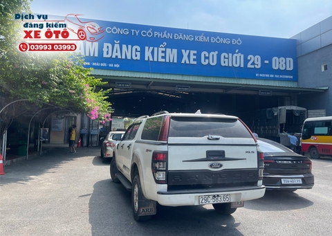 Đăng kiểm xe Ford Ranger XLS
