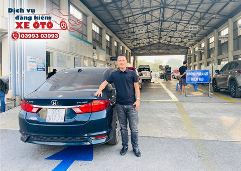 Đăng kiểm xe Honda City