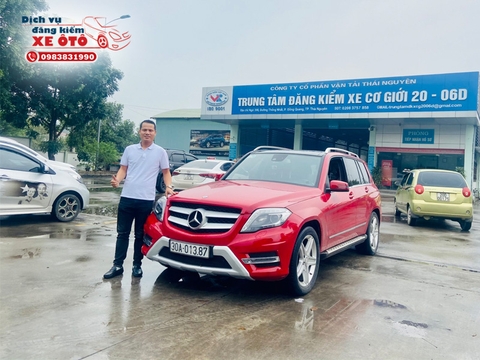 Đăng kiểm xe Mercedes GLK 250
