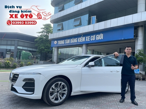 Đăng kiểm xe Vinfast Lux A