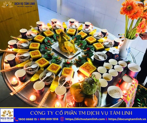 Mâm Cúng Thôi Nôi - Đầy Tháng Chọn Tone Màu Miễn Phí Theo Sở Thích