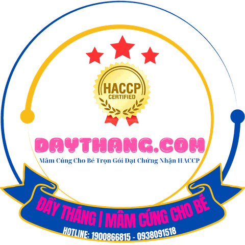 Mâm Cúng Đầy Tháng Thôi Nôi Cho Bé Đạt Chứng Nhận An Toàn Thực Phẩm Quốc Tế HACCP