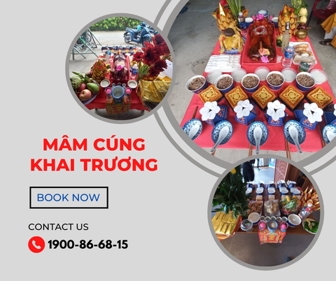 Mâm Cúng Khai Trương Đầu Năm Kích Hoạt Tài Lộc. Mâm Cúng Tâm Linh