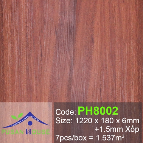 SÀN NHỰA PUSAN HOUSE 6mm PH8002