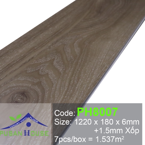 SÀN NHỰA PUSAN HOUSE 6mm PH8007