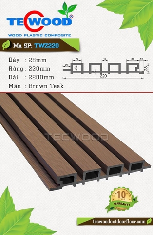 TWZ220 Brown Teak