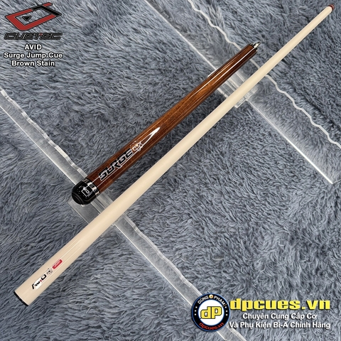 Nhảy AVID Surge Jump Cue Brown Stain