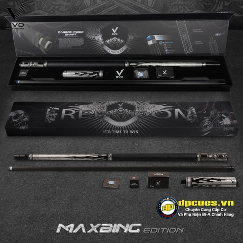 CƠ EVO FREEDOM MAXBING EDITION - SHADOW FLAME - TAY CẦM DA ĐEN