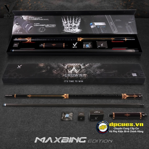 CƠ EVO CROWN MAXBING EDITION - ROYAL BLACK - TAY CẦM DA ĐEN