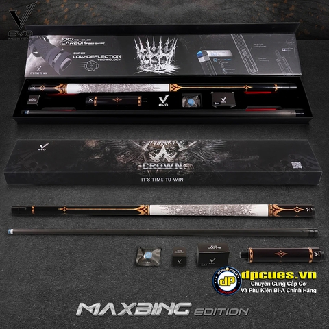CƠ EVO CROWN MAXBING EDITION - ROYAL BLACK - TAY CẦM DA TRẮNG