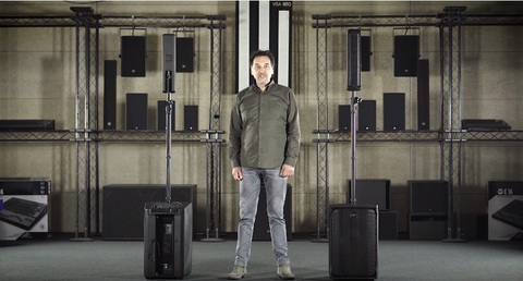 RCF EVOX J Active Two-Way Array Music System