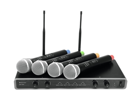OMNITRONIC UHF-104 Wireless Mic System 828.1/830.3/864.8/863.8MHz