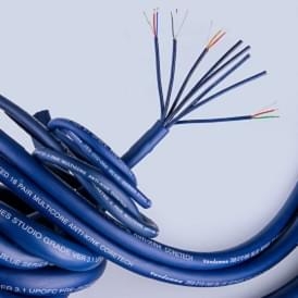 VAN DAMME BLUE SERIES STUDIO GRADE UP-OFC PRE-JACKETED MULTICORE