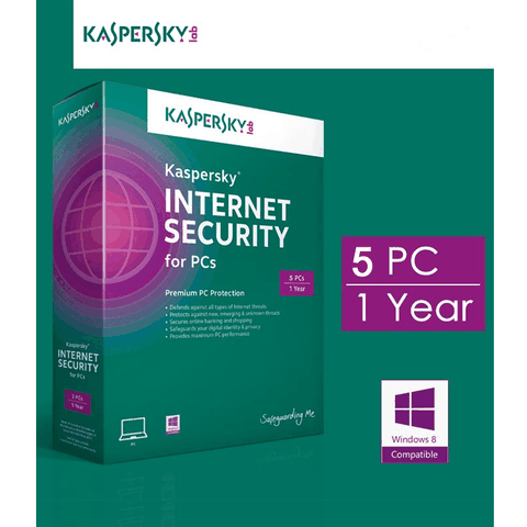 Phần mềm Kaspersky Internet Security 5PC/12Tháng