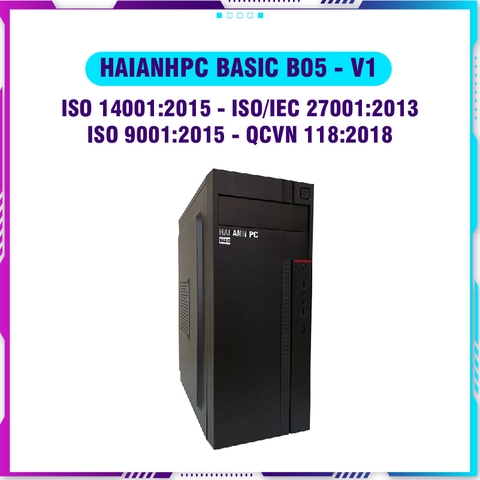 HAIANHPC BASIC B05-V1 (H510/ i5-10400/ 8GB/ 480GB/ K+M/HA450) -104005100804800T