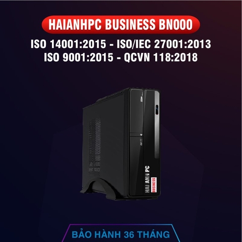 HAIANHPC BUSINESS BN000  (H510/ I3-10100F/ 8GB/ SSD 128GB M2 + HDD 1TB/ VGA 2GB/ K+M/ 350W) - 101005100801281T