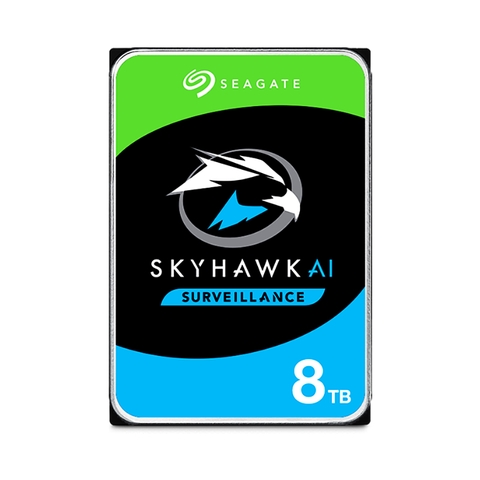 Ổ cứng Seagate Skyhawk AI 8TB 3.5'' (Chuyên dụng cho Camera)